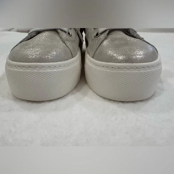Authentic New Paul Green Bixby Platform Sneaker Mineral Metallic Size UK 4.5 - Picture 7 of 16